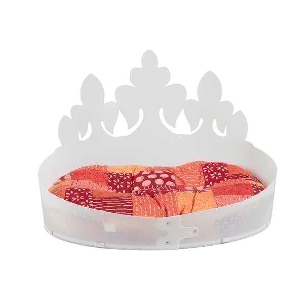 Κρεβατάκι για κατοικίδια King and Queen big orange 67x57x44 cm